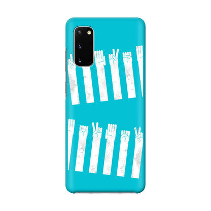 Rock–paper–scissors Zebra Crossing Galaxy S20 Case