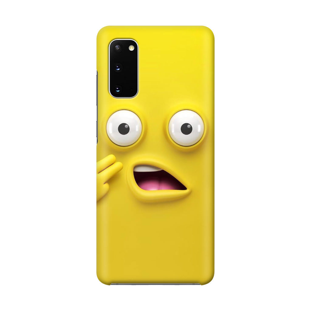 Shocked Pose Galaxy S20 Case