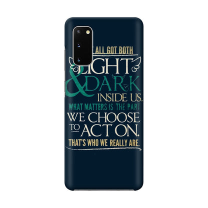 Sirius Black Quotes Galaxy S20 Case