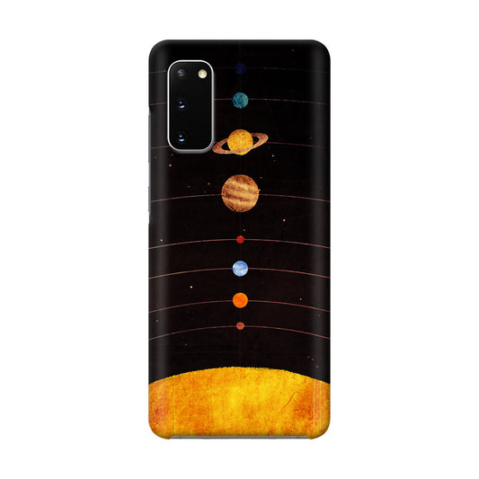 Solar System Galaxy S20 Case