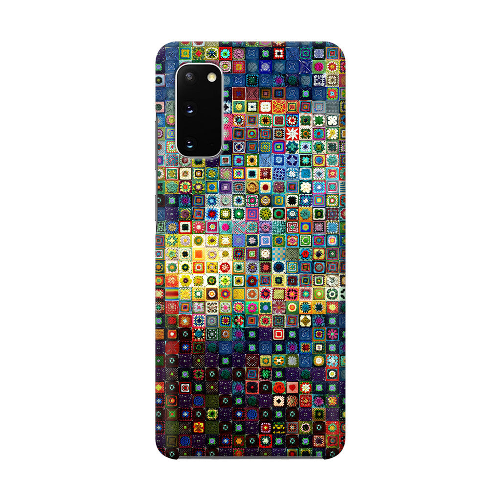 Starry Night Tiles Galaxy S20 Case