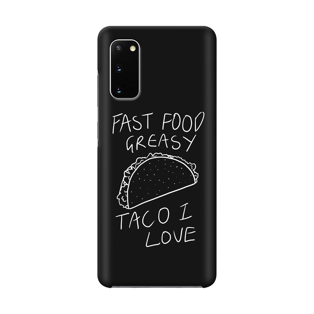 Taco Lover Galaxy S20 Case