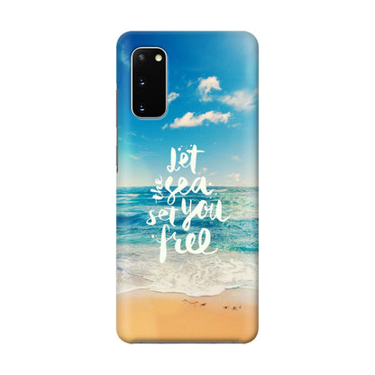 The Sea Set You Free Galaxy S20 Case