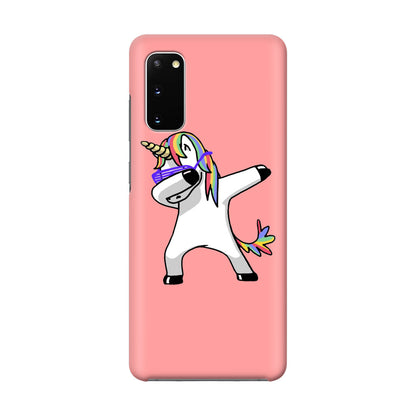 Unicorn Dabbing Pink Galaxy S20 Case