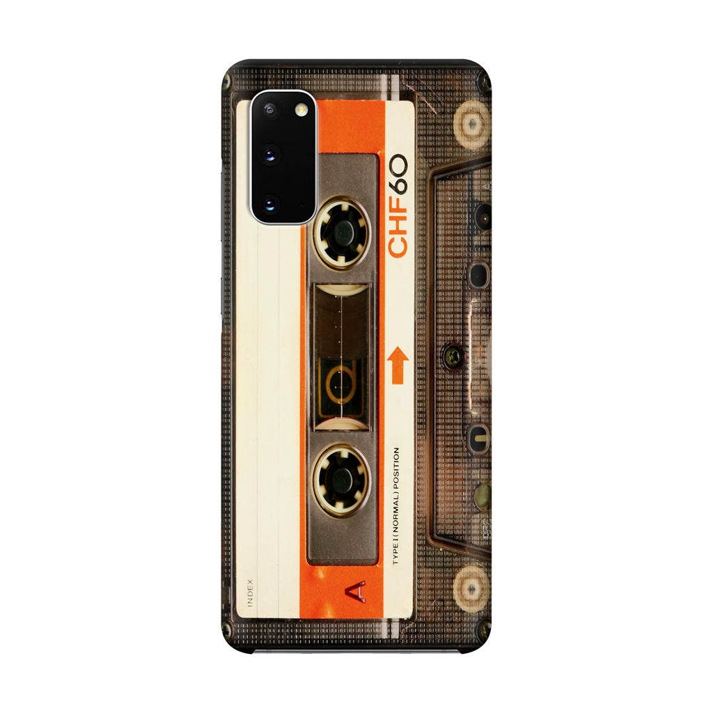 Vintage Audio Cassette Galaxy S20 Case