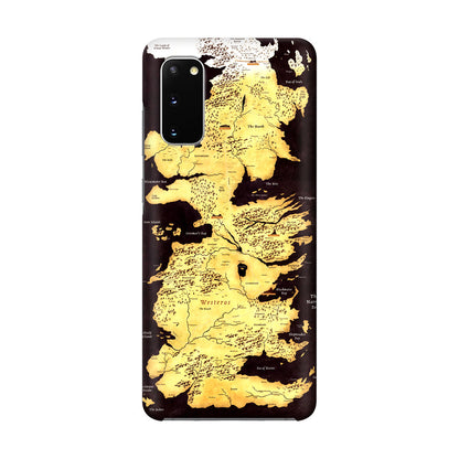 Westeros Map Galaxy S20 Case