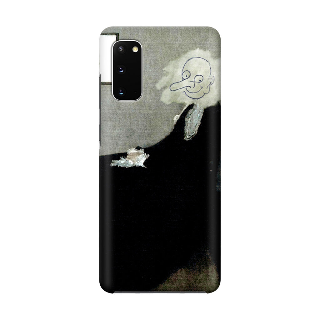 Whistler's Mother by Mr. Bean Galaxy S20 Case