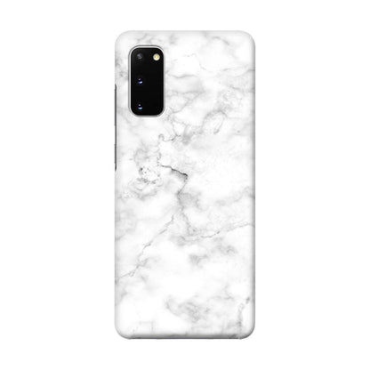 White Marble Galaxy S20 Case