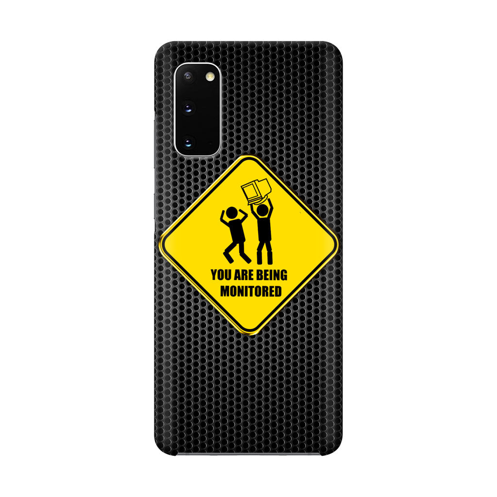 You Are Being Monitored Galaxy S20 Case