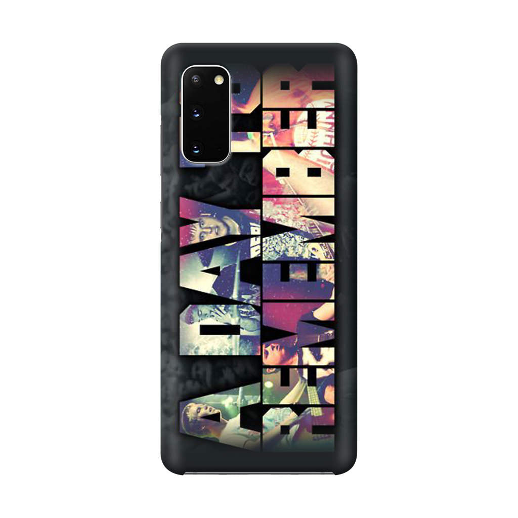 A Day To Remember Galaxy S20 Case