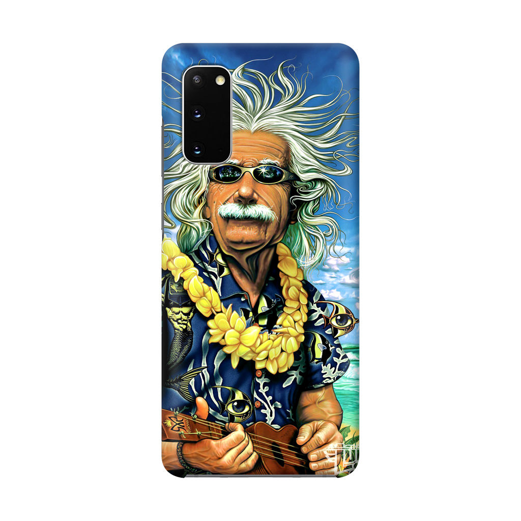 Albert Enstein On Vacation Galaxy S20 Case