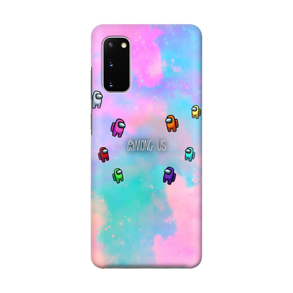 Among Us Colorful Galaxy S20 Case