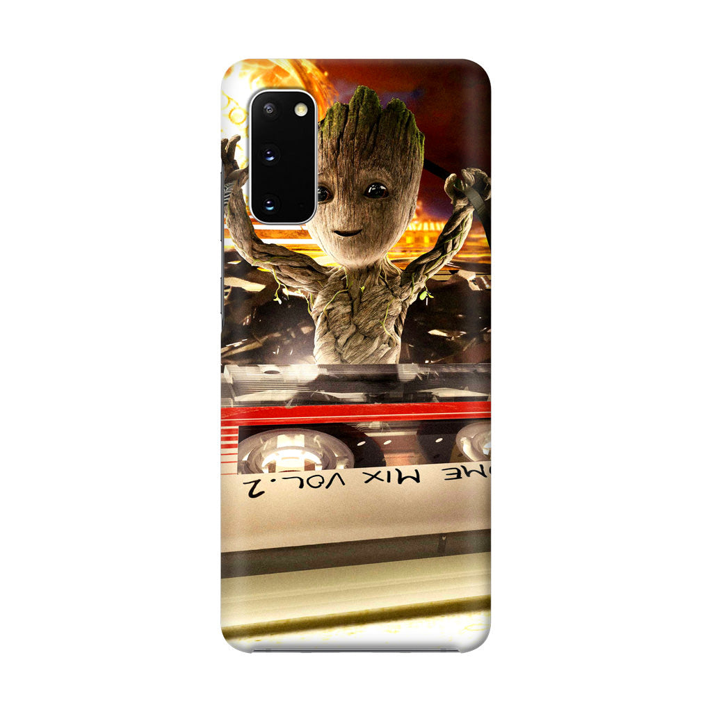 Baby Groot Mix Vol 2 Galaxy S20 Case