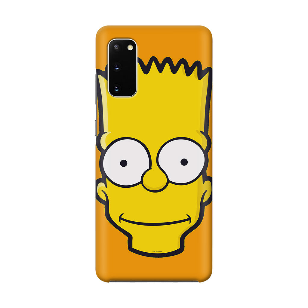 Bart Yellow Face Galaxy S20 Case