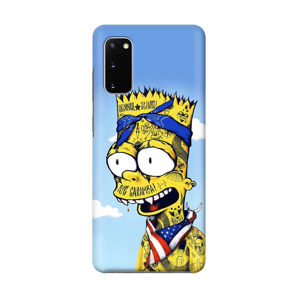 Bootleg Bart Galaxy S20 Case