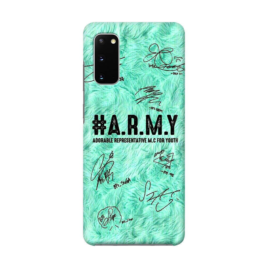 BTS Army Signature Galaxy S20 Case