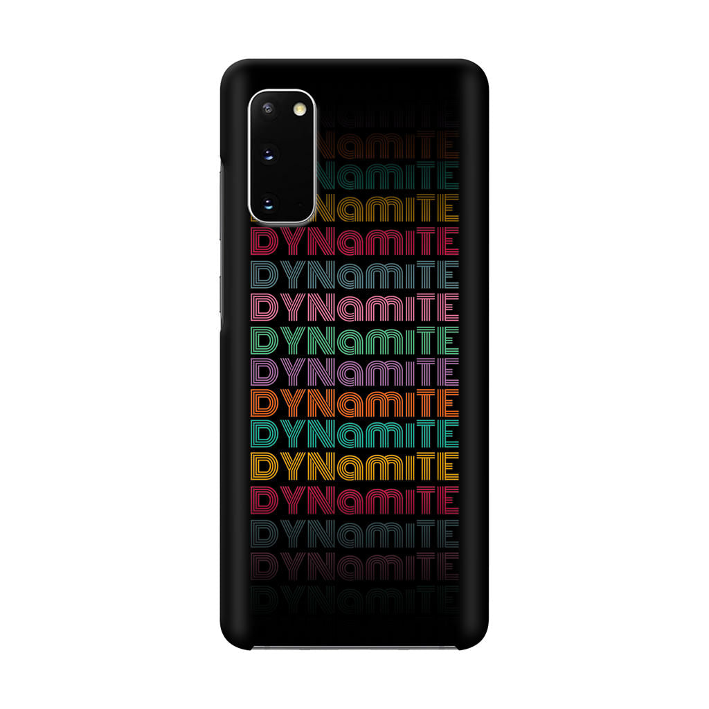 BTS Dynamite Galaxy S20 Case