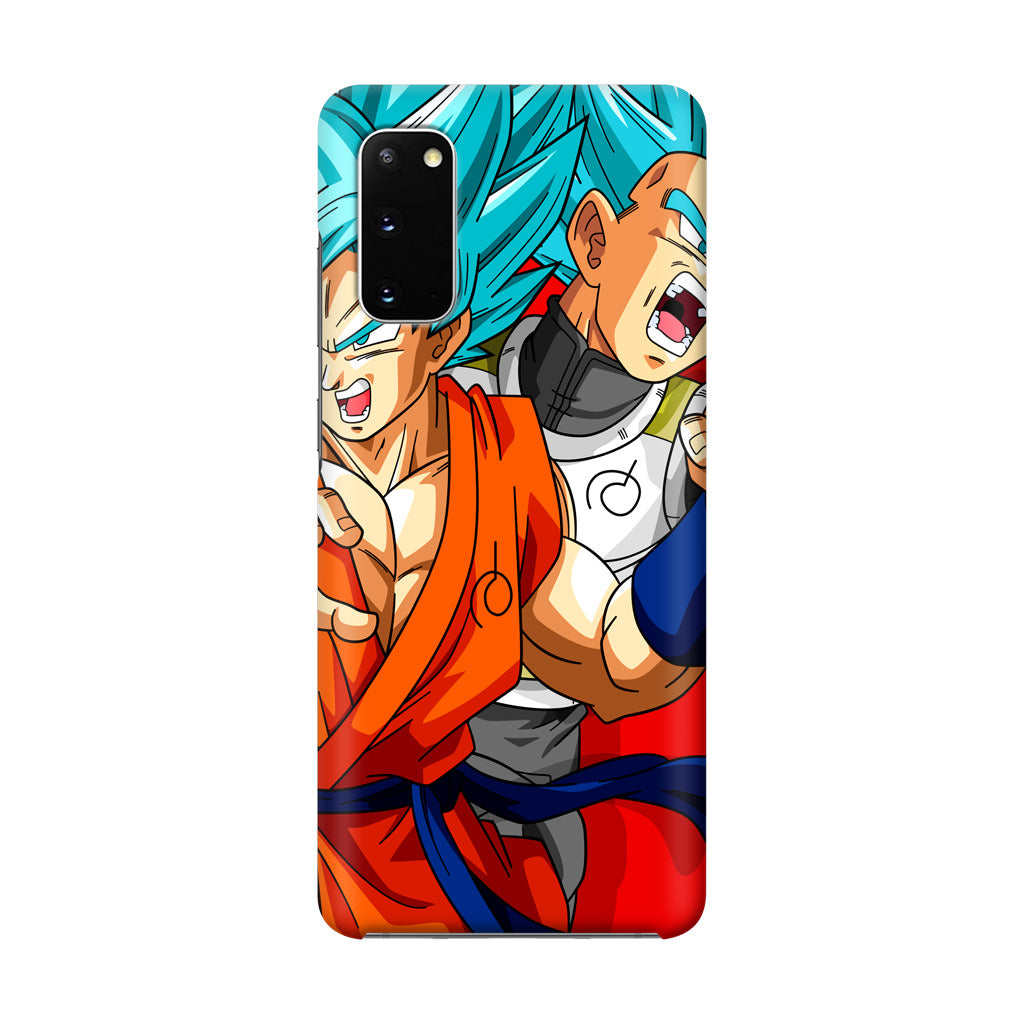 Dragon Ball Super SSGSS Goku And Vegeta Galaxy S20 Case