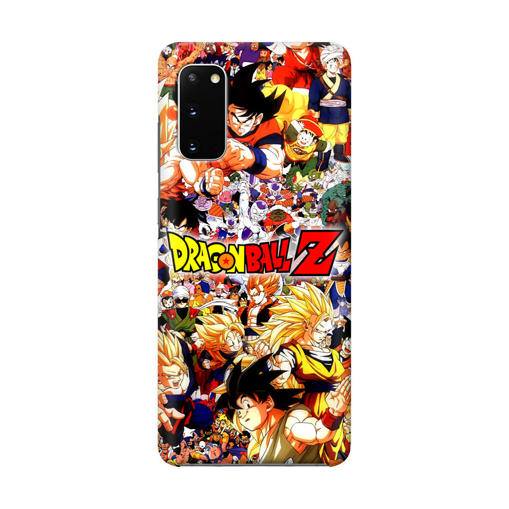 Dragon Ball Z All Characters Galaxy S20 Case
