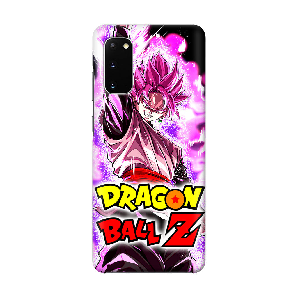 Dragon Ball Z Son Goku Black Rose Saiyan Galaxy S20 Case