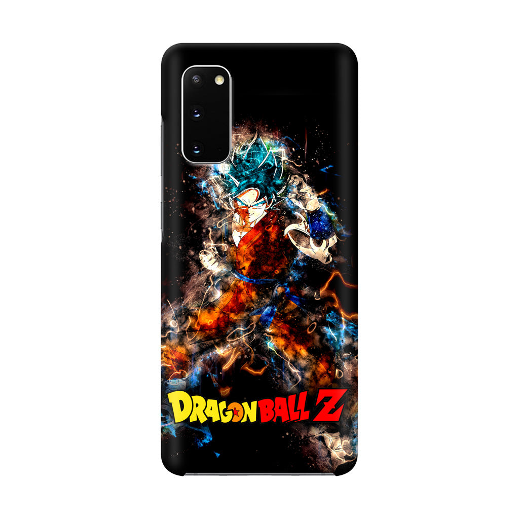 Dragonball Z Super Goku Galaxy S20 Case