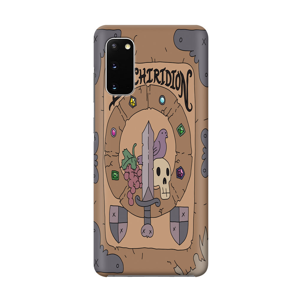 Enchiridion Book Galaxy S20 Case