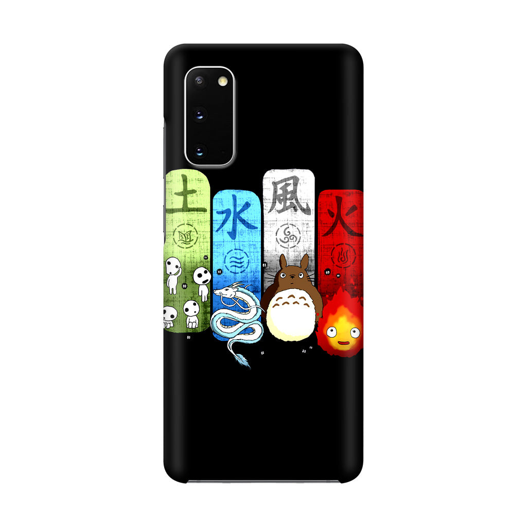 Ghibli Elemental Charms Galaxy S20 Case