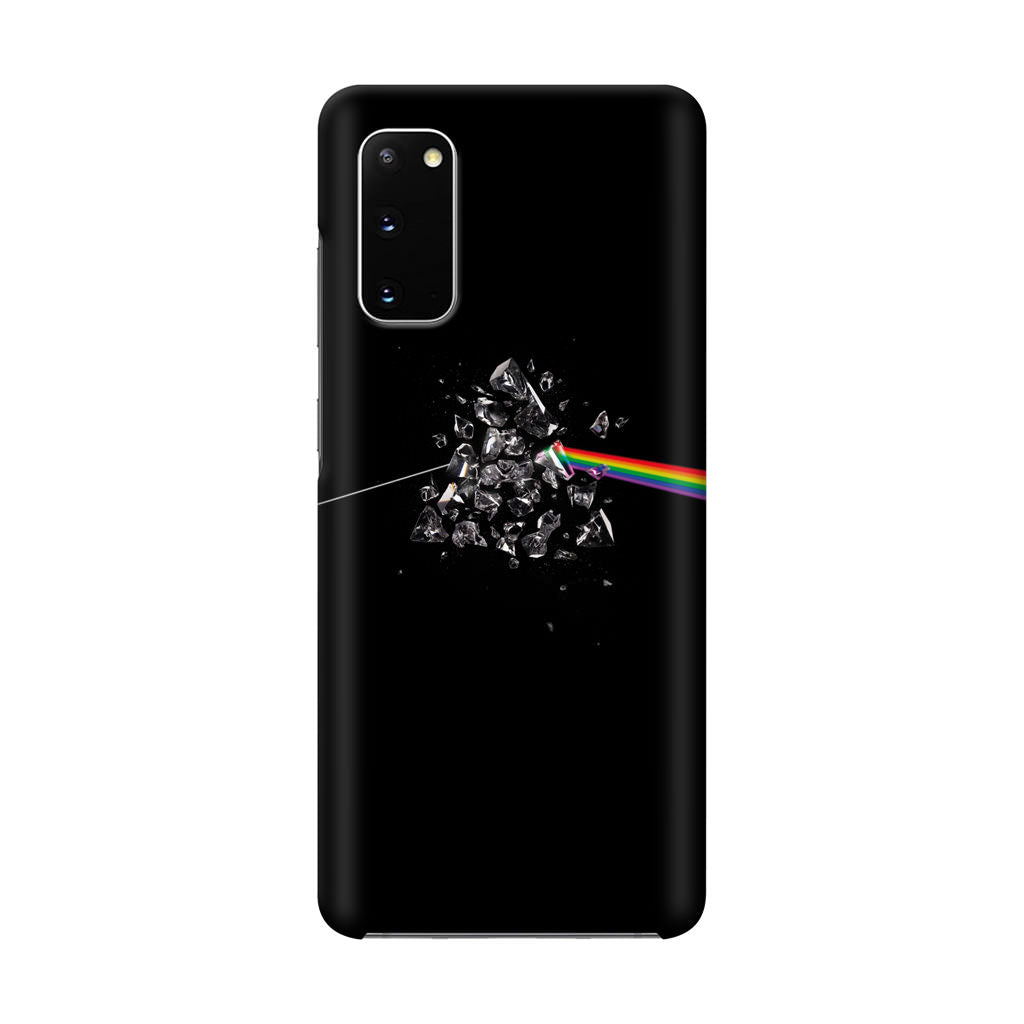 Glass Broken Light Refraction Galaxy S20 Case