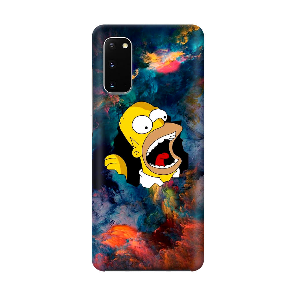 Homer Behind The Black Hole Galaxy S20 Case