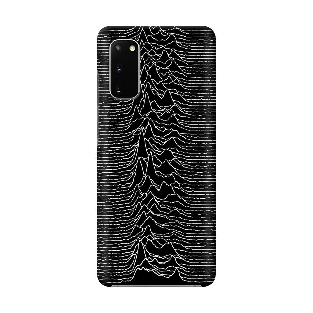 Joy Division Unknown Pleasures Galaxy S20 Case