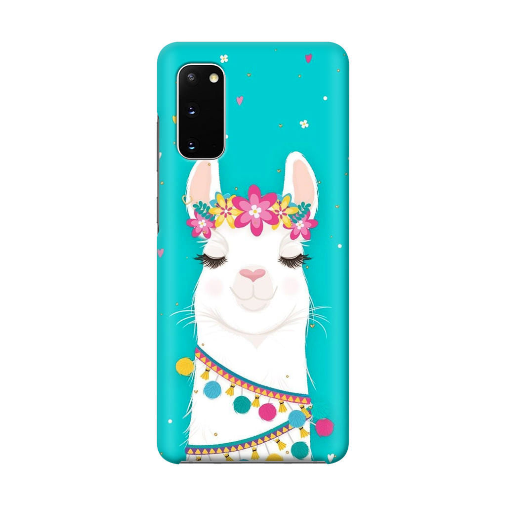 Llama Art Galaxy S20 Case