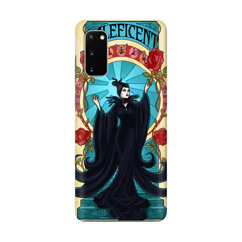 Maleficent With Flower Galaxy S20 Case