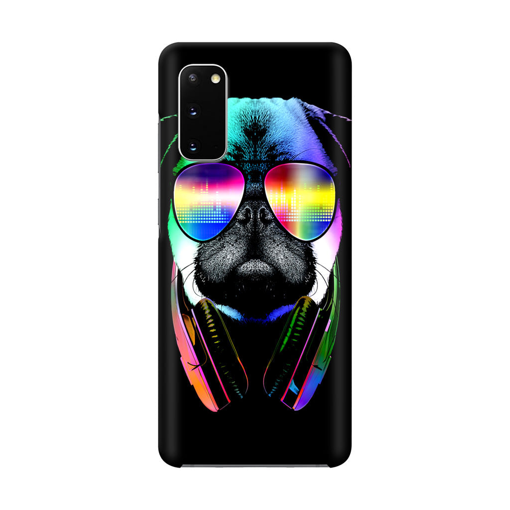 Music Lover Pug V Galaxy S20 Case