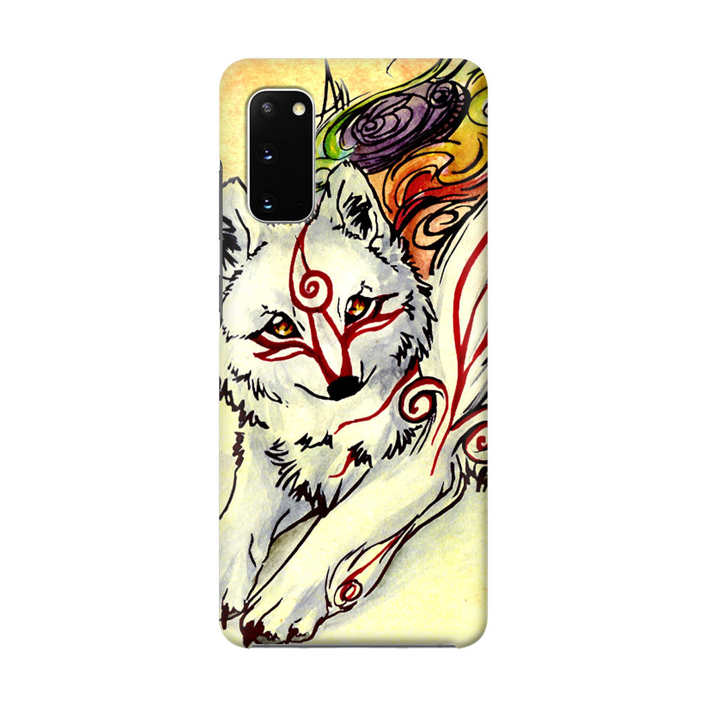 Okami Amaterasu Galaxy S20 Case