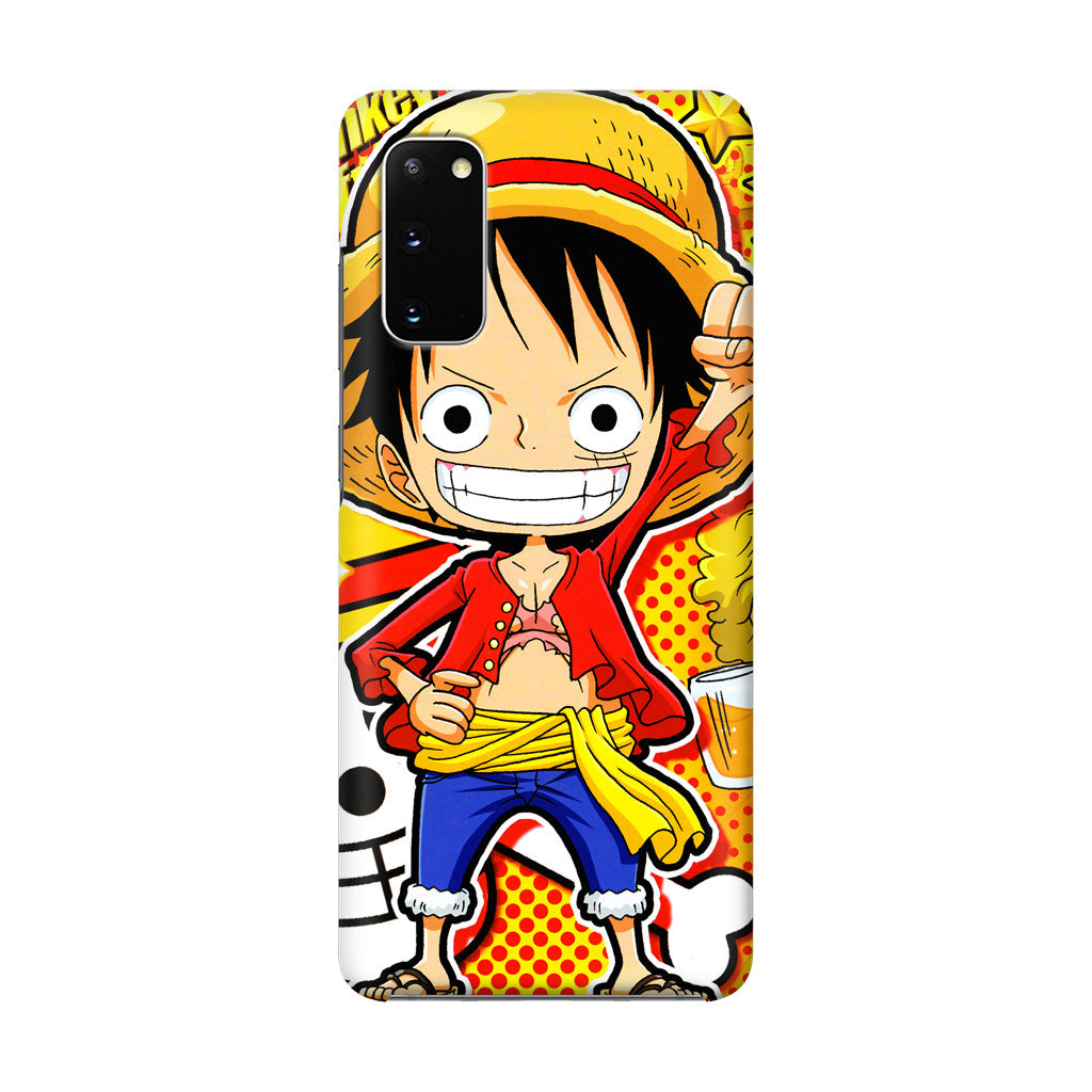 One Piece Cute Luffy Galaxy S20 Case