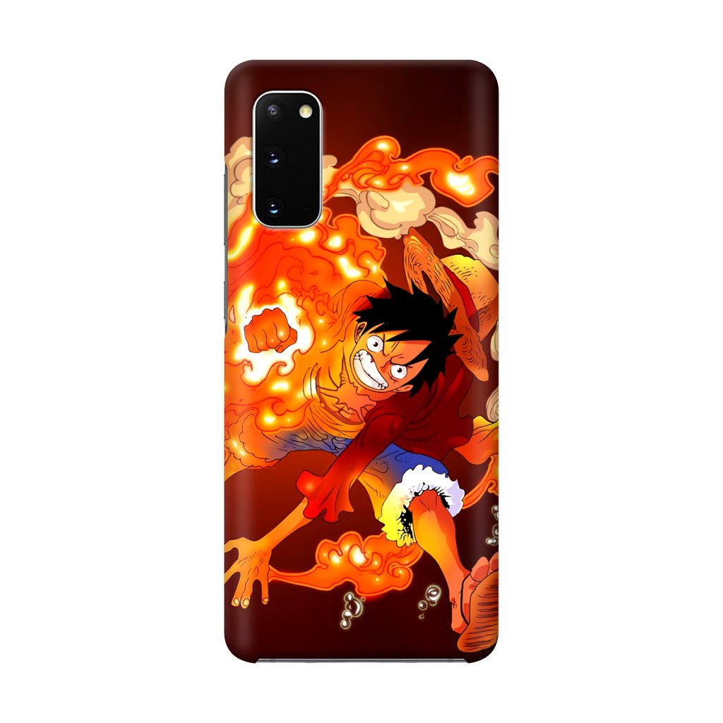 One Piece Luffy Red Hawk Galaxy S20 Case