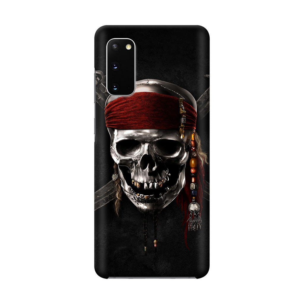 Pirates Of Carribean Skull Galaxy S20 Case