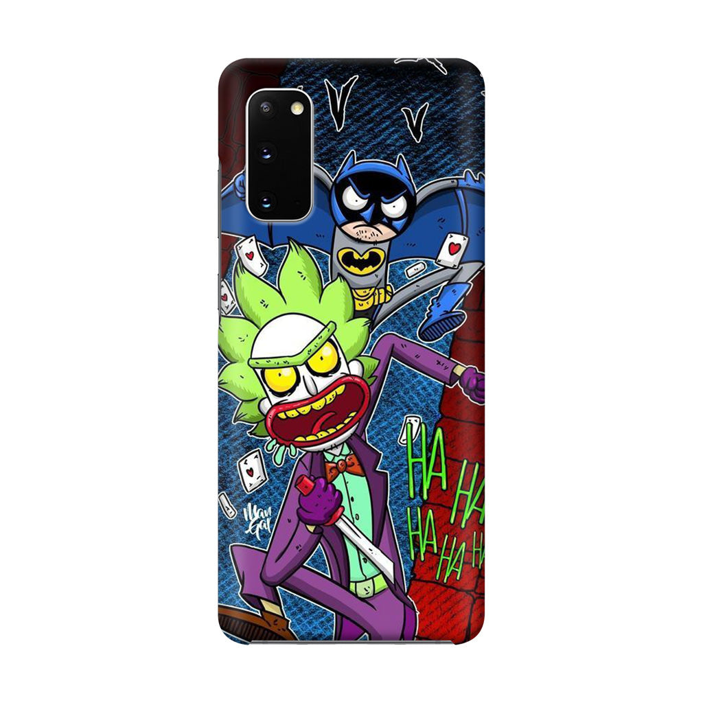 Rick And Morty Bat And Joker Clown Galaxy S20 Case