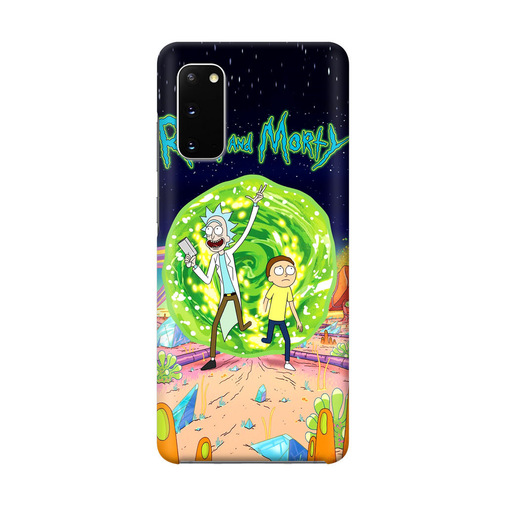 Rick And Morty Portal Gun Galaxy S20 Case