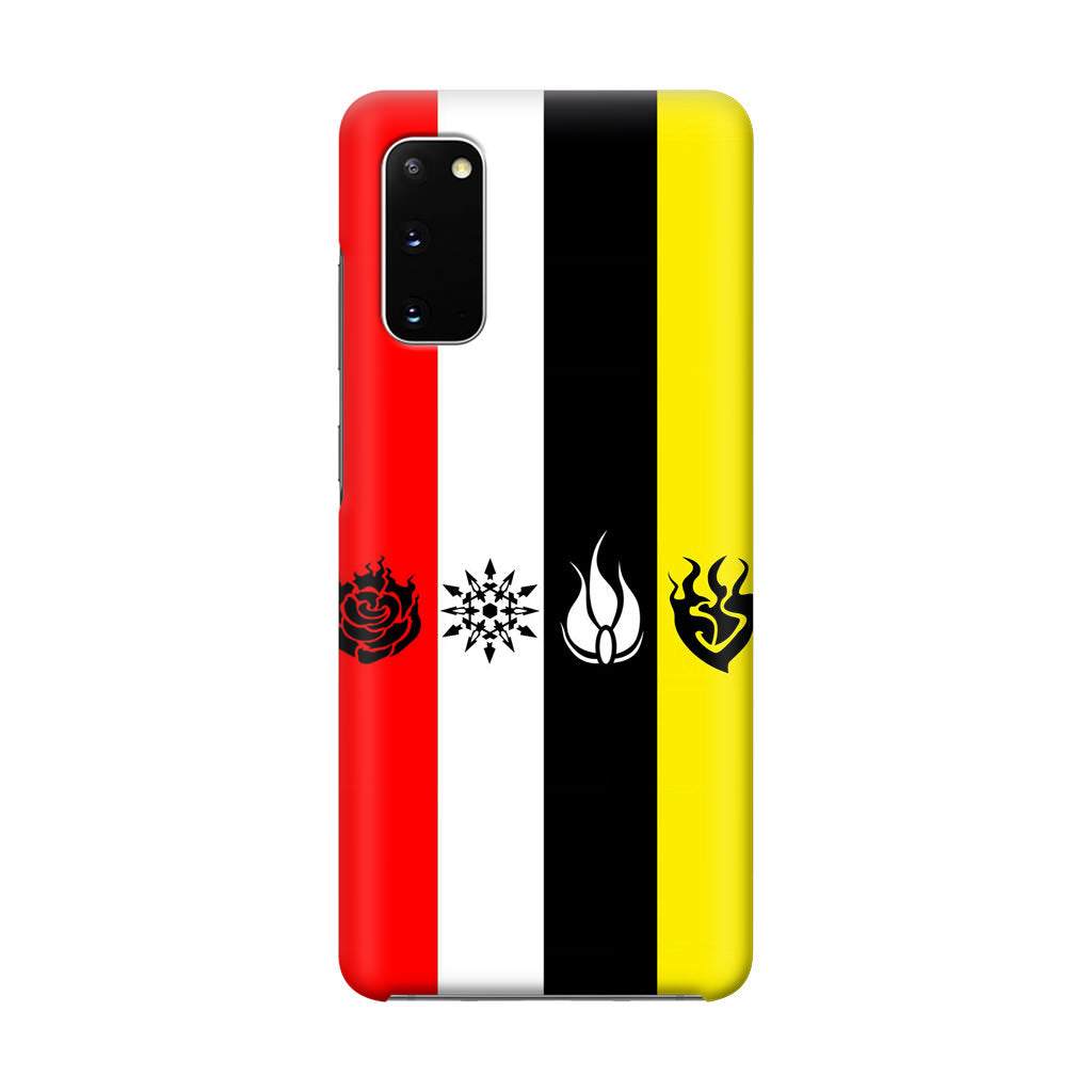 RWBY All Symbols Galaxy S20 Case