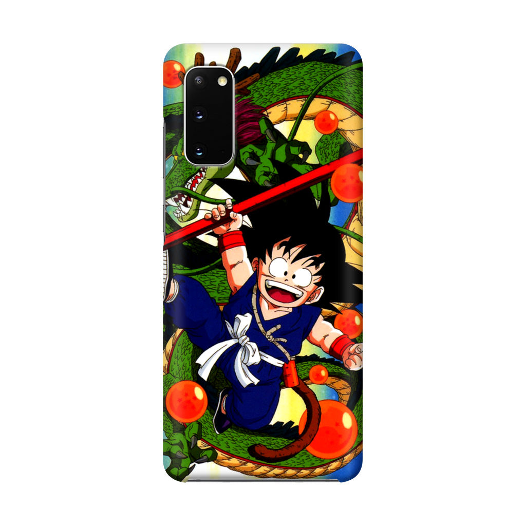 Shenlong And Little Goku Dragon Ball Galaxy S20 Case