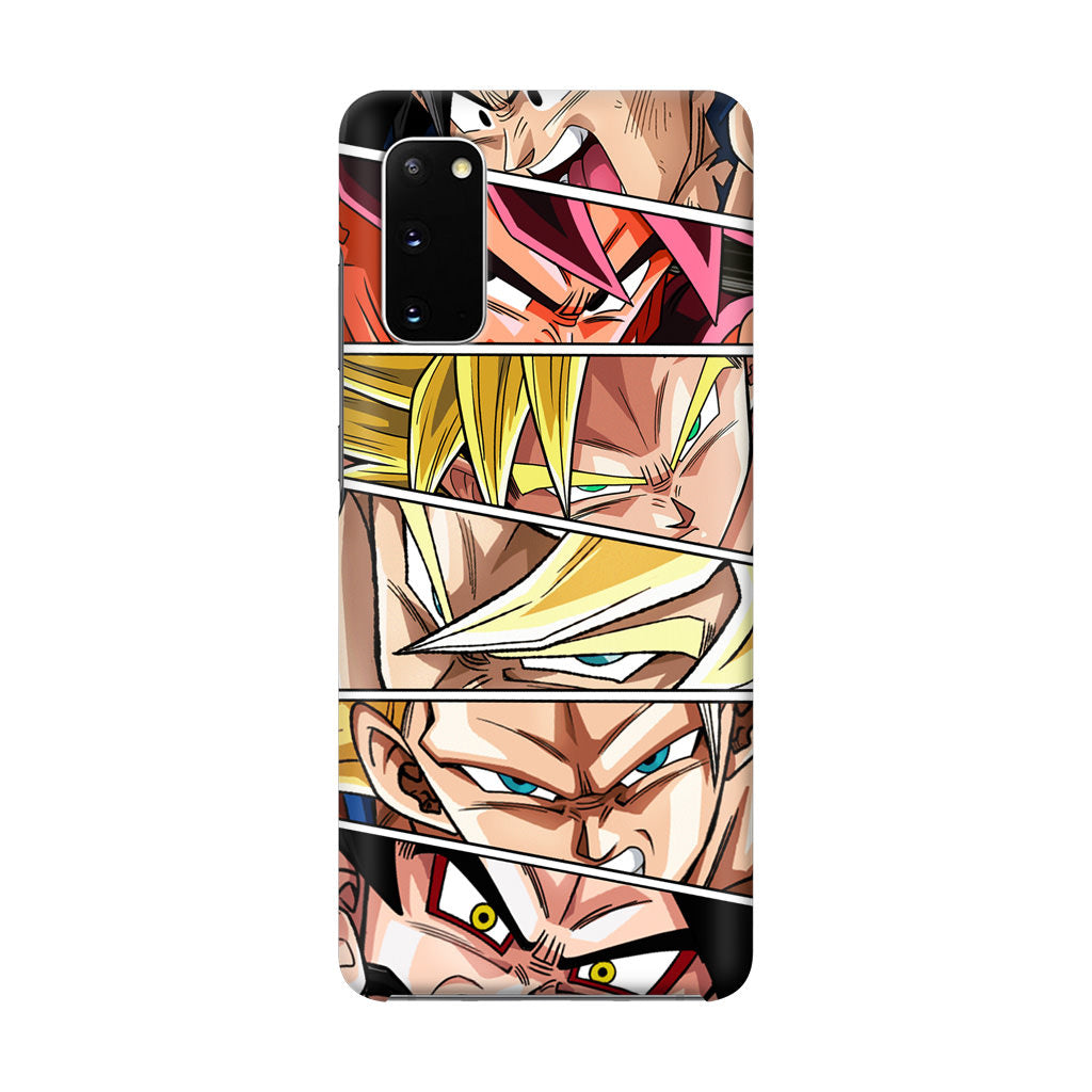 Son Goku Forms Galaxy S20 Case