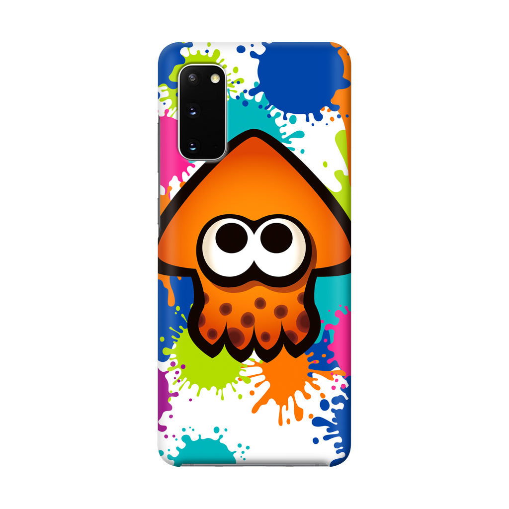 Splatoon Squid Galaxy S20 Case