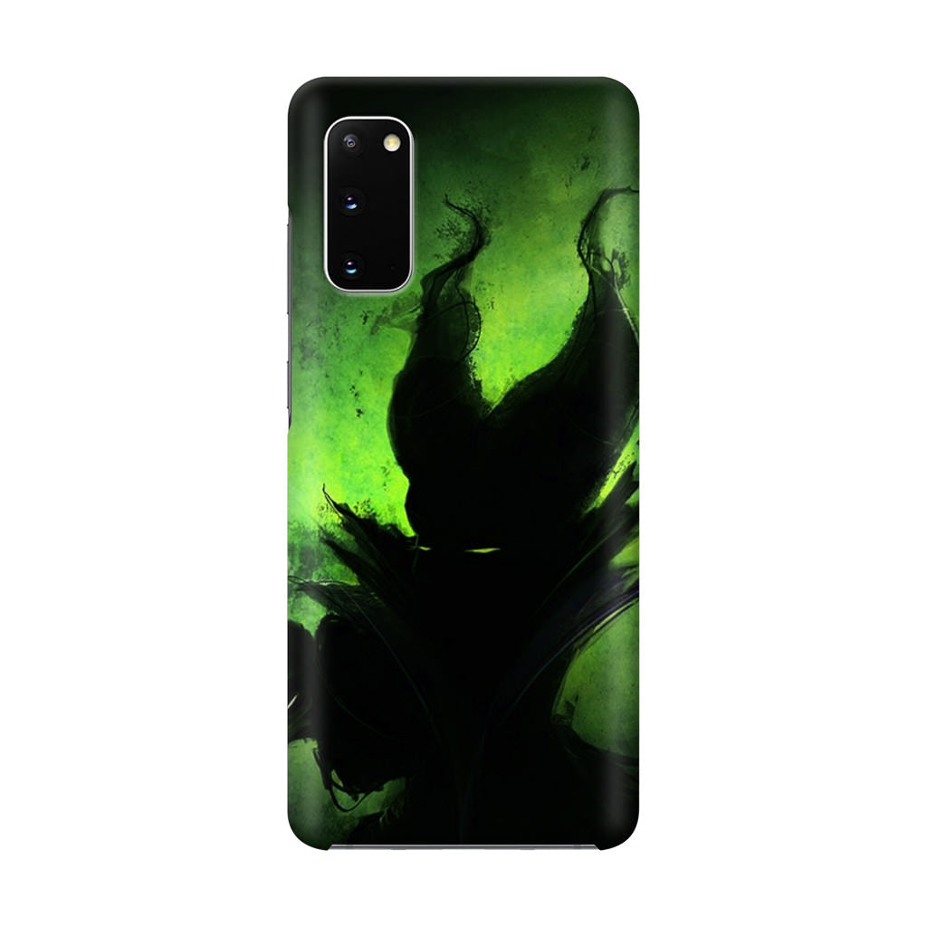 Villains Maleficent Silhouette Galaxy S20 Case