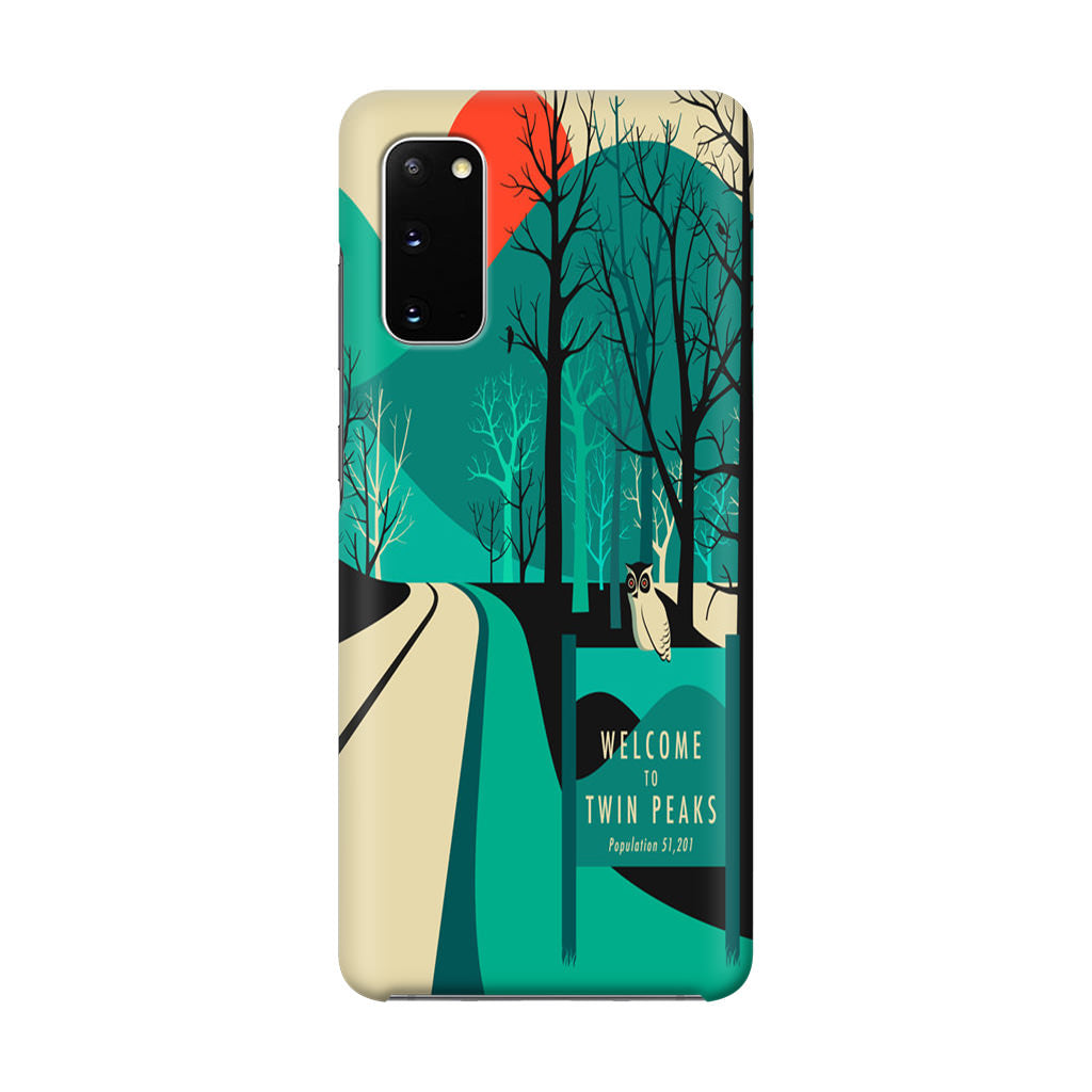 Welcome To Twin Peaks Galaxy S20 Case