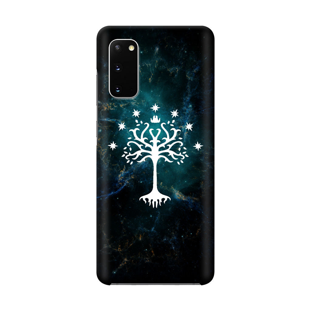 White Tree Of Gondor In Space Nebula Galaxy S20 Case