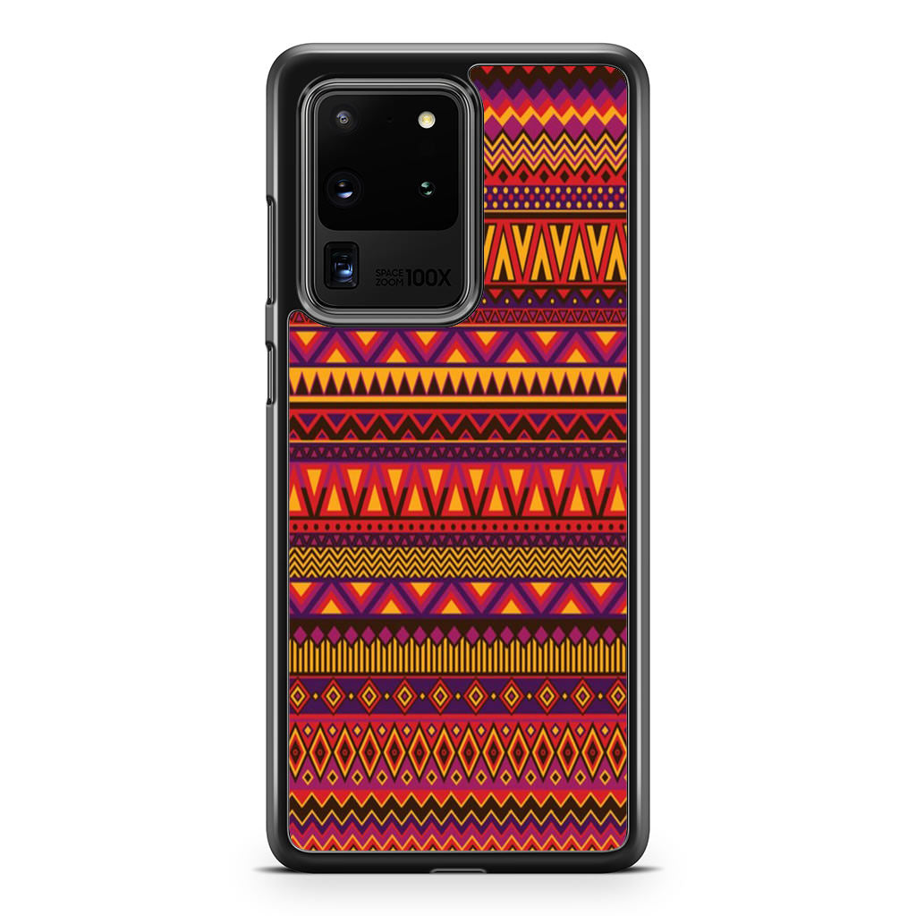 African Aztec Pattern Galaxy S20 Ultra Case