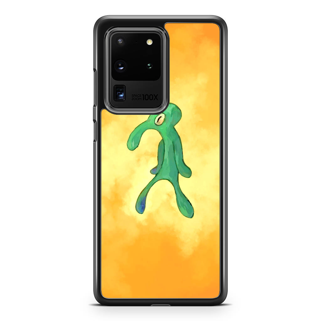 Bold and Brash Squidward Painting Galaxy S20 Ultra Case