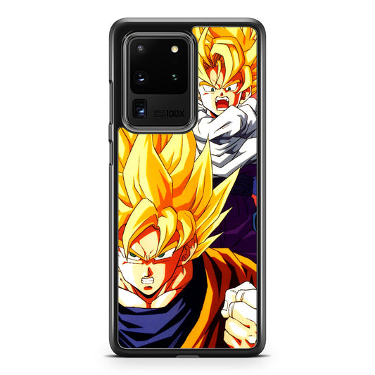 Super Saiyan Goku And Gohan Galaxy S20 Ultra Case