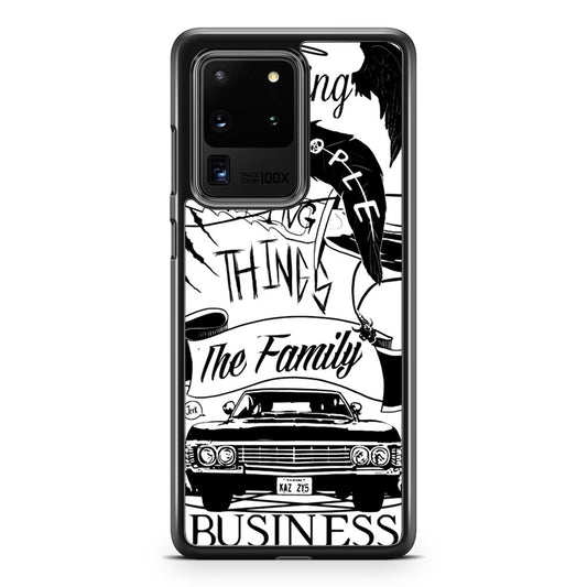 Supernatural Family Business Saving People Galaxy S20 Ultra Case